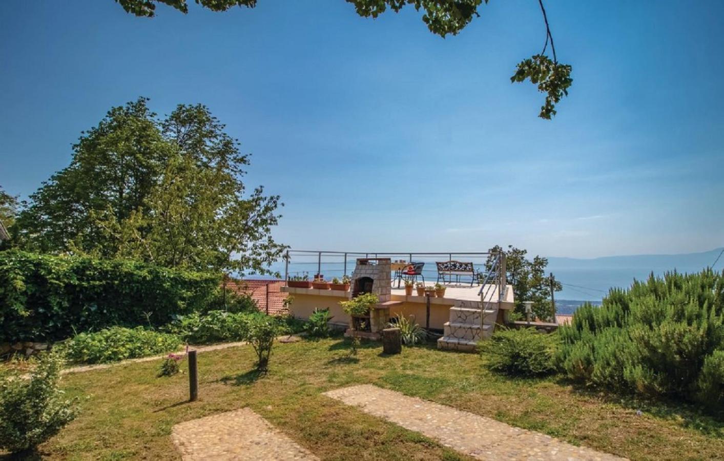 Apartment Jasna With Breathtaking Sea View, Terrace And Free Parking Hreljin Eksteriør billede