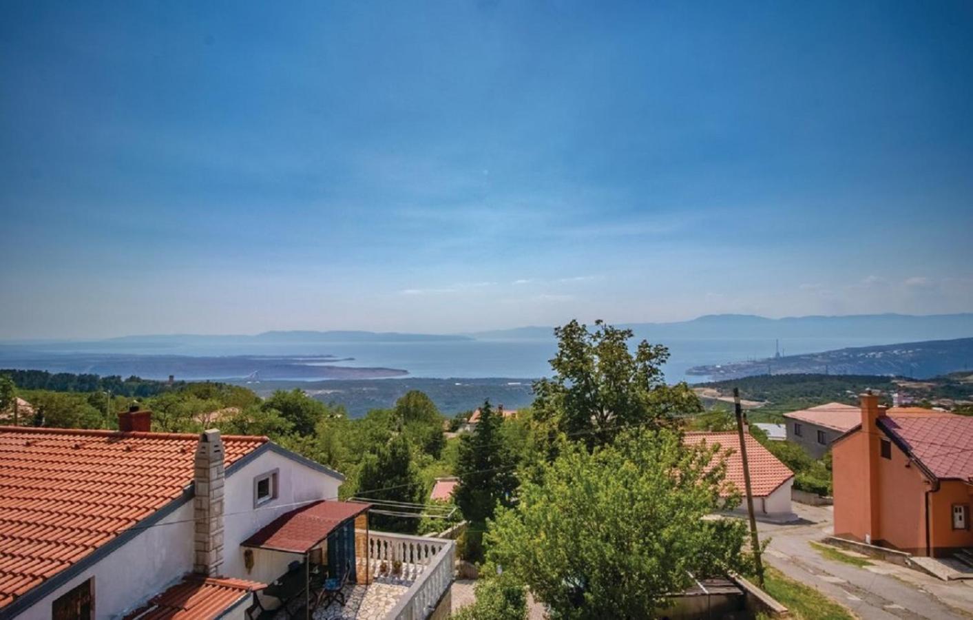 Apartment Jasna With Breathtaking Sea View, Terrace And Free Parking Hreljin Eksteriør billede
