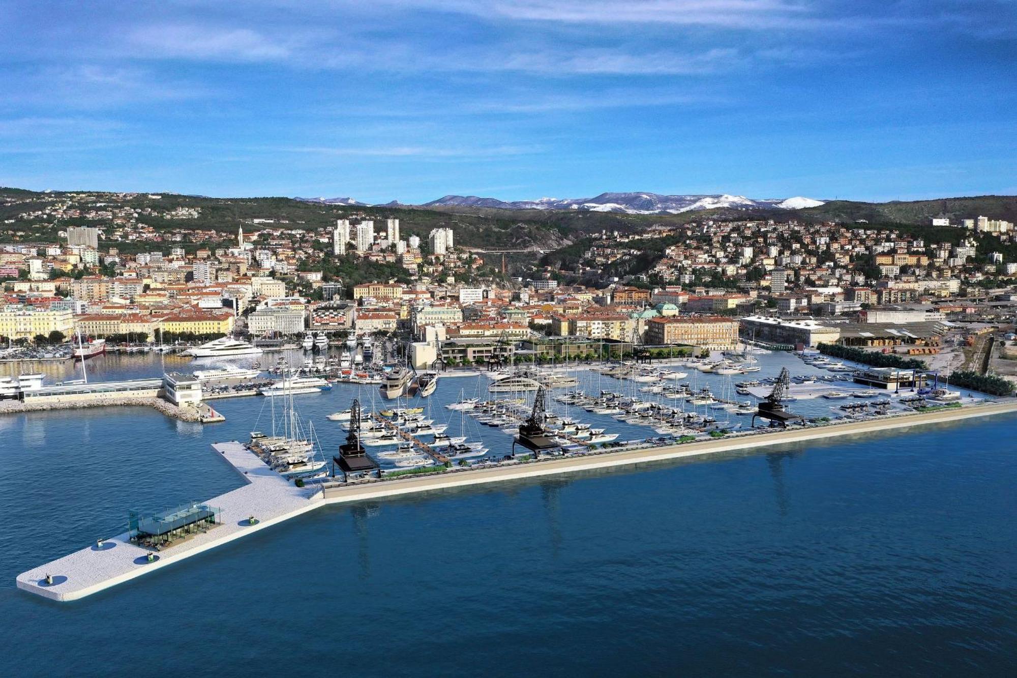 Apartment Jasna With Breathtaking Sea View, Terrace And Free Parking Hreljin Eksteriør billede