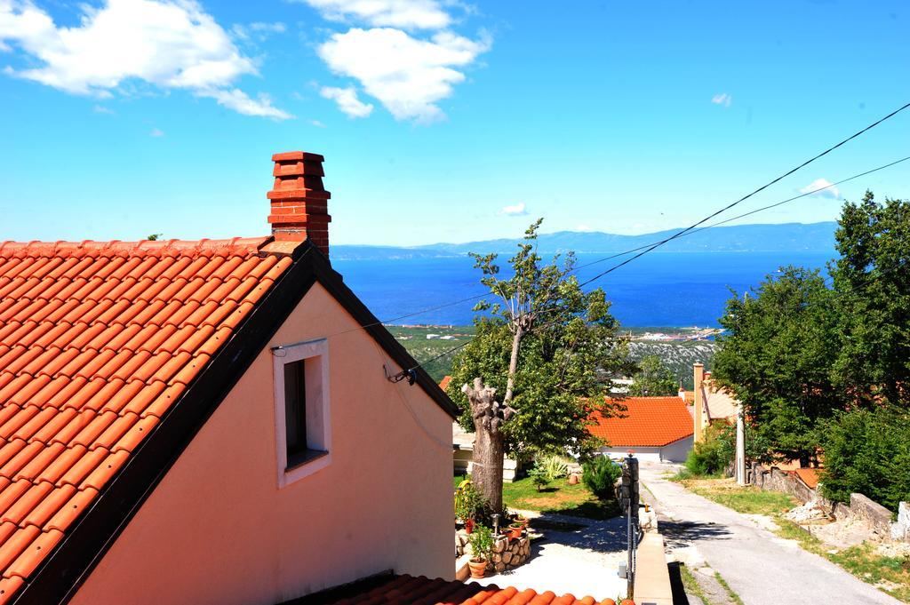 Apartment Jasna With Breathtaking Sea View, Terrace And Free Parking Hreljin Eksteriør billede