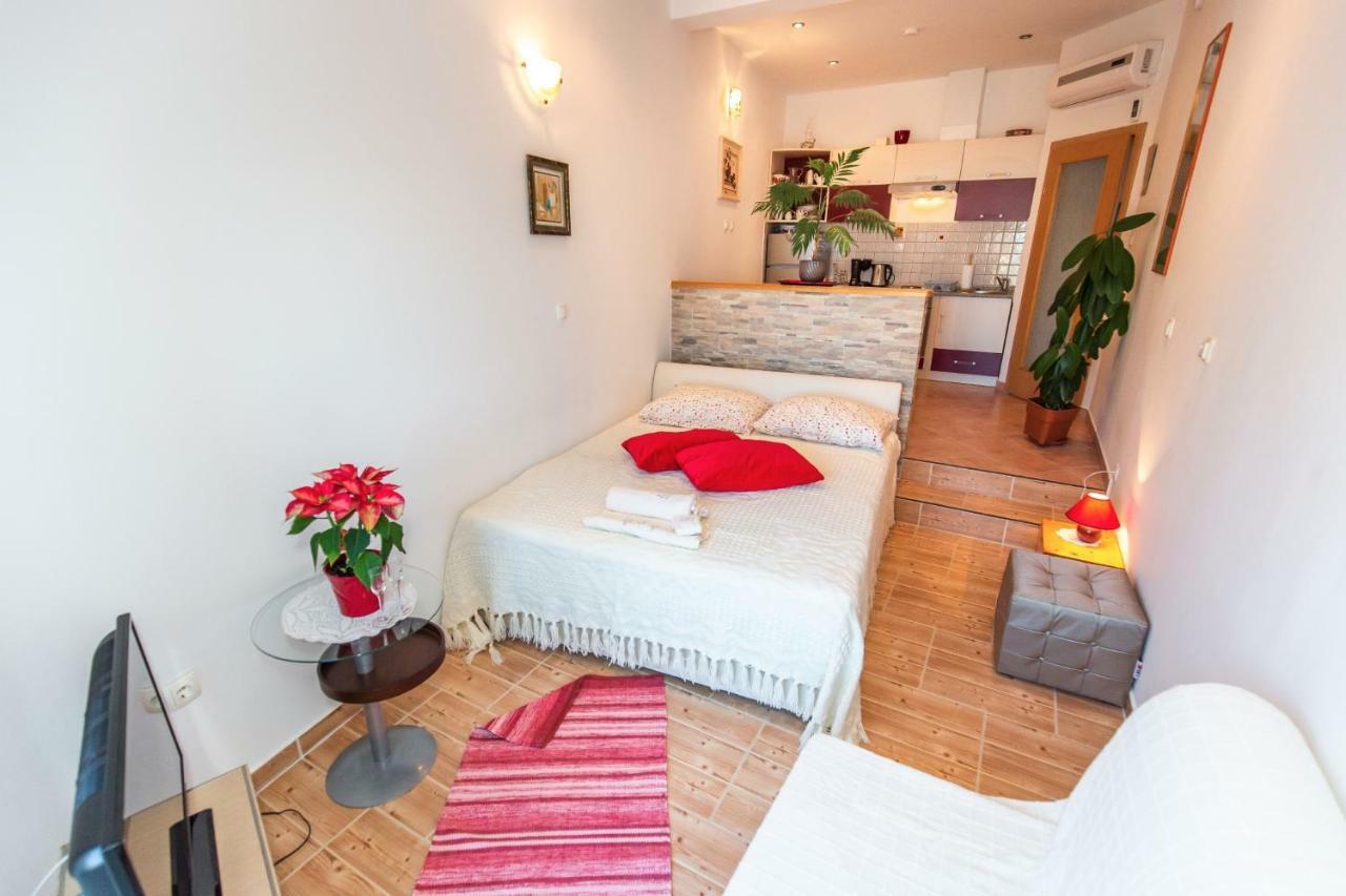 Apartment Jasna With Breathtaking Sea View, Terrace And Free Parking Hreljin Eksteriør billede